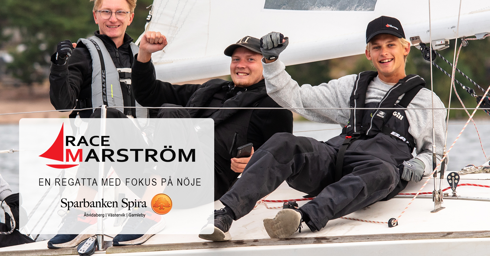 Boka dig - Och stort tack till Sparbanken Spira – vår huvudsponsor för Marström Race 2025!